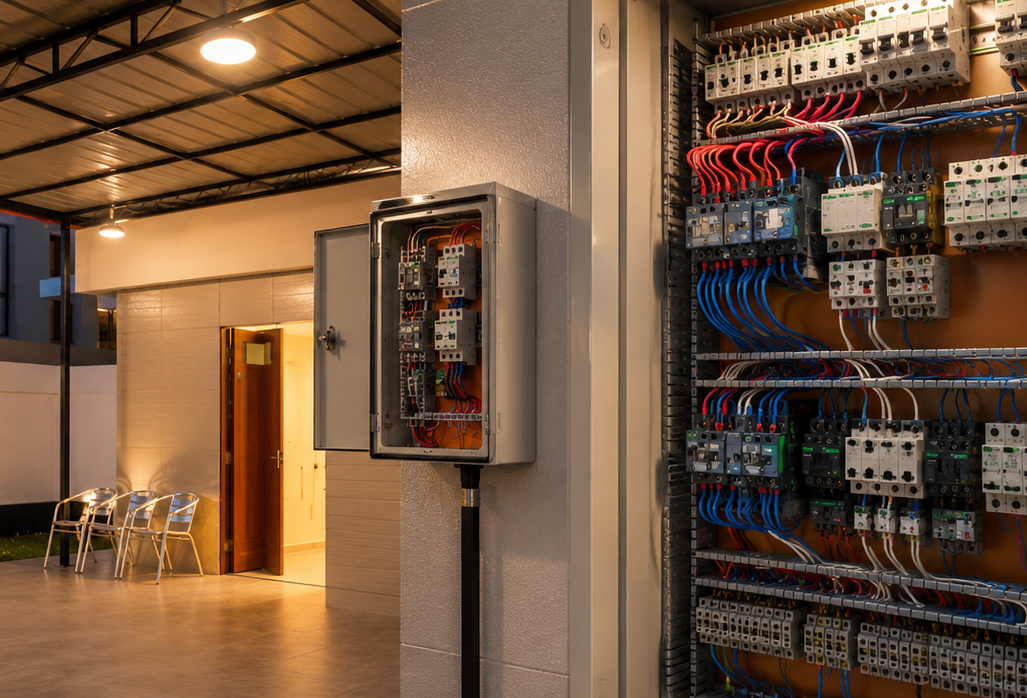 Instalaciones eléctricas residenciales y comerciales